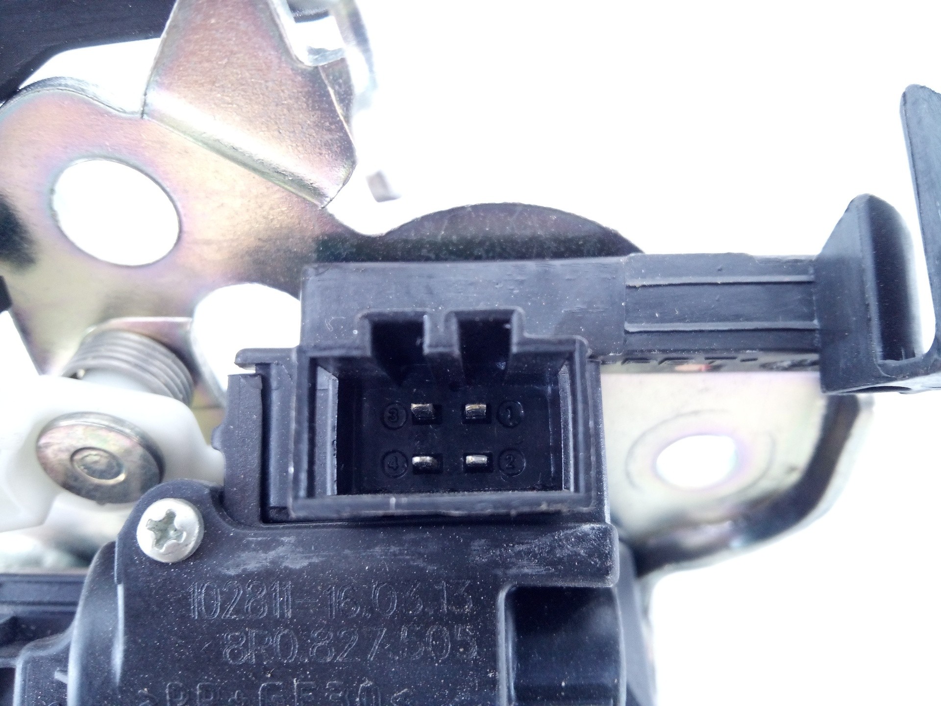 CERRADURA MALETERO / PORTON AUDI A5 SPORTBACK (8T) 8R0827505 / E1-A5-31-2 8R0827505E1A5312 - Vista 3