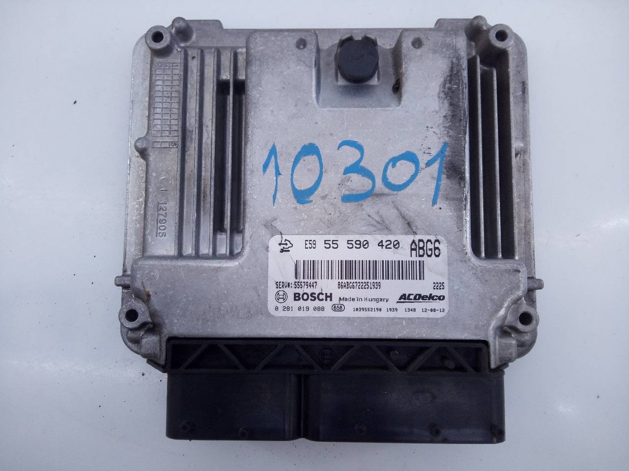 CENTRALITA MOTOR UCE OPEL INSIGNIA BERLINA 0281019088 / E3-A5-22-1 / 55590420 0281019088E3A522155590420