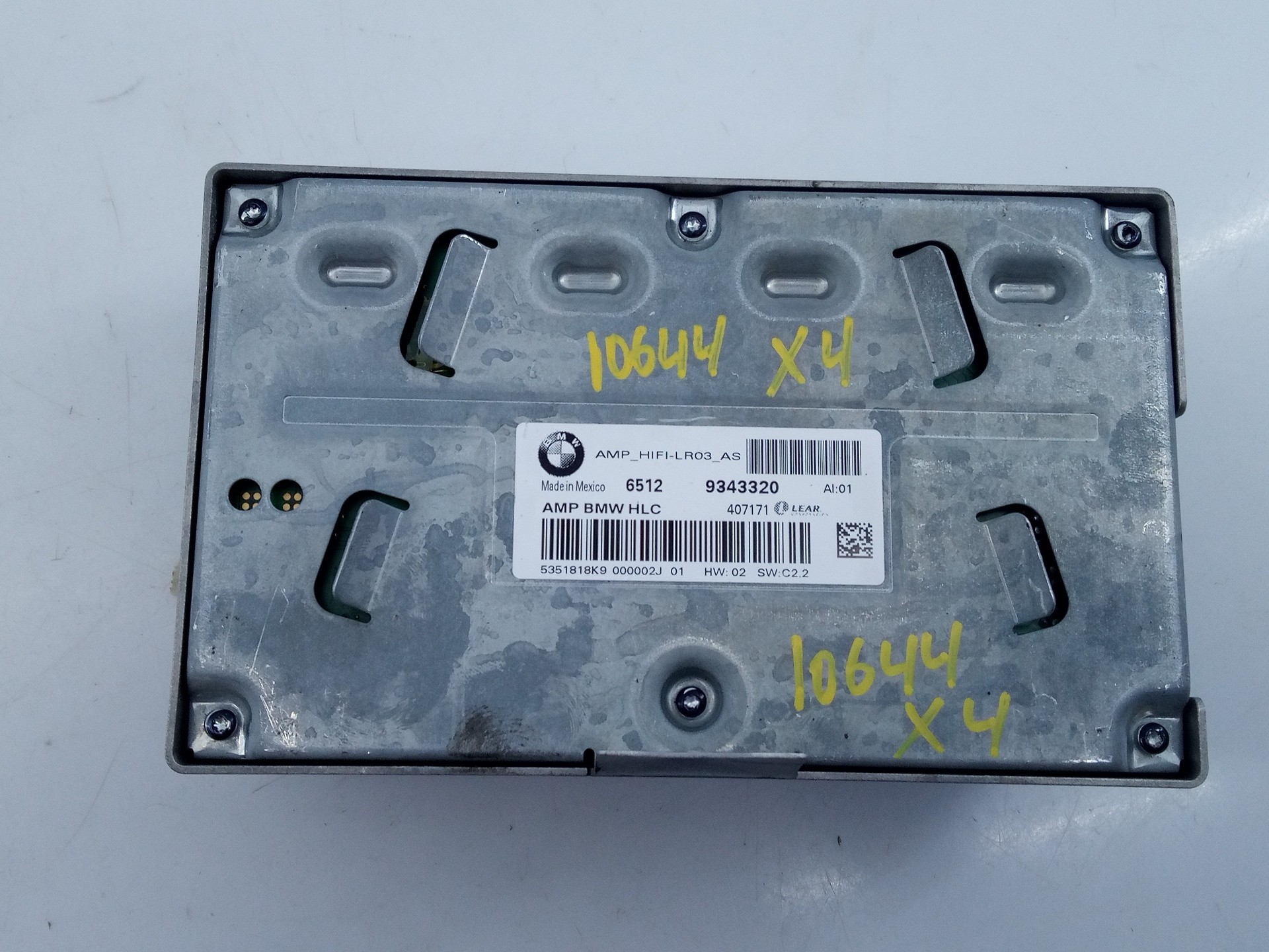 AMPLIFICADOR ANTENA BMW X4 (F26) 65129343320 / E3-A2-36-4 65129343320E3A2364 - Vista 3