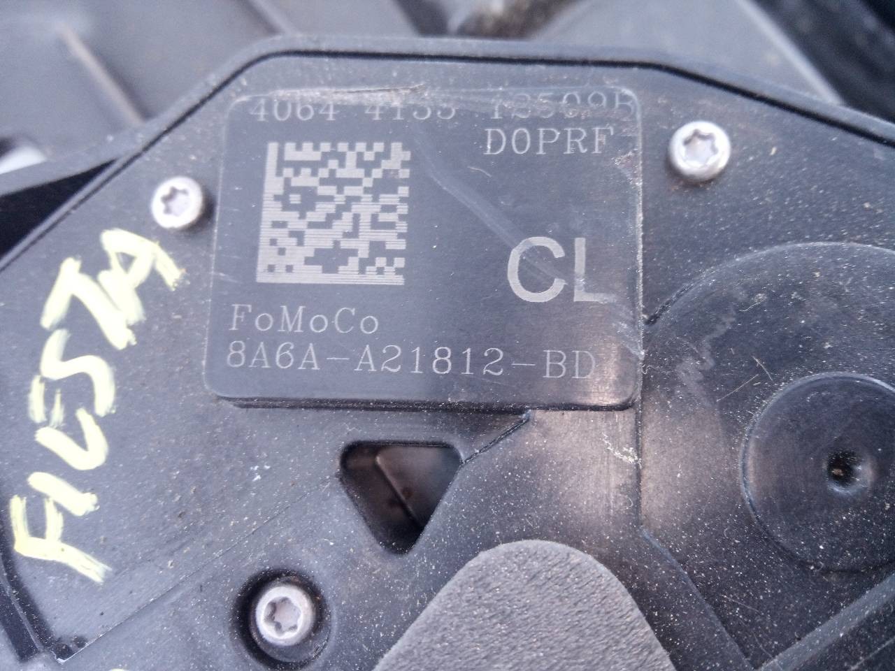 CERRADURA PUERTA DELANTERA DERECHA FORD FIESTA (CB1) 8A6AA21812BD / E2-B3-15-2 8A6AA21812BDE2B3152 - Vista 3