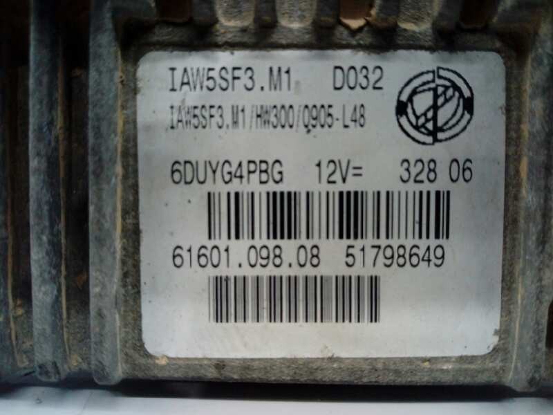 CENTRALITA MOTOR UCE FIAT GRANDE PUNTO (199) 51798649 / E3-A4-27-3 / 6160109808 51798649E3A42736160109808 - Vista 3