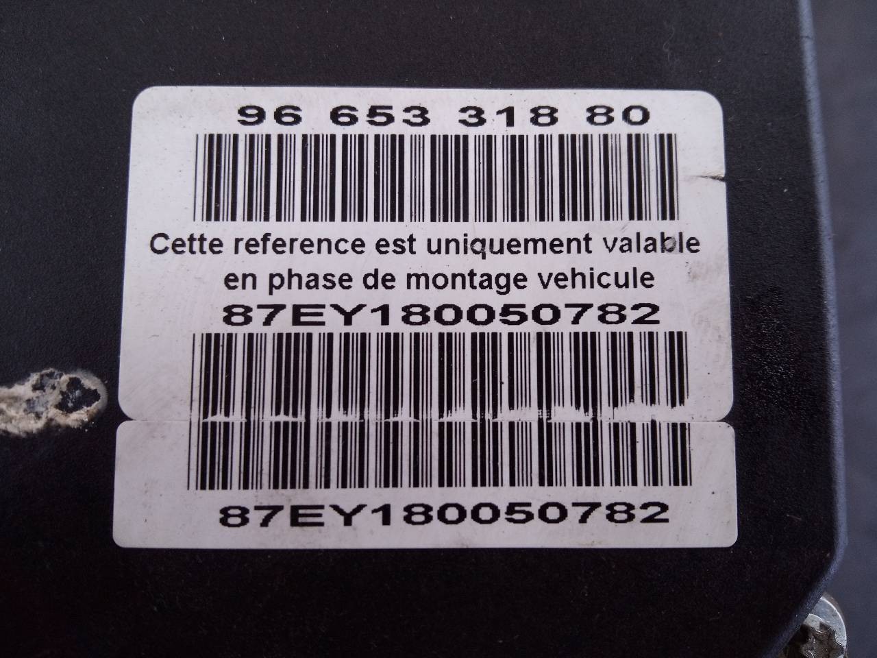 ABS PEUGEOT 308 9665331880 / P3-B8-24-3 / 0265950560 9665331880P3B82430265950560 - Vista 2
