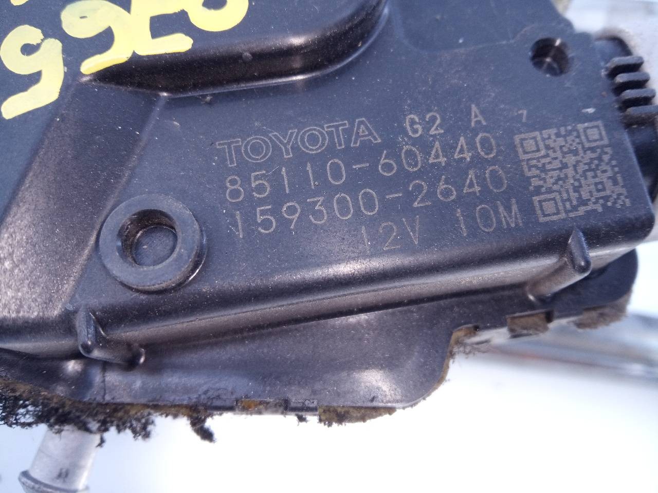 MOTOR LIMPIA DELANTERO TOYOTA LAND CRUISER (J15) 8511060440 / E2-B4-2-2 / 1593002640 8511060440E2B4221593002640 - Vista 2