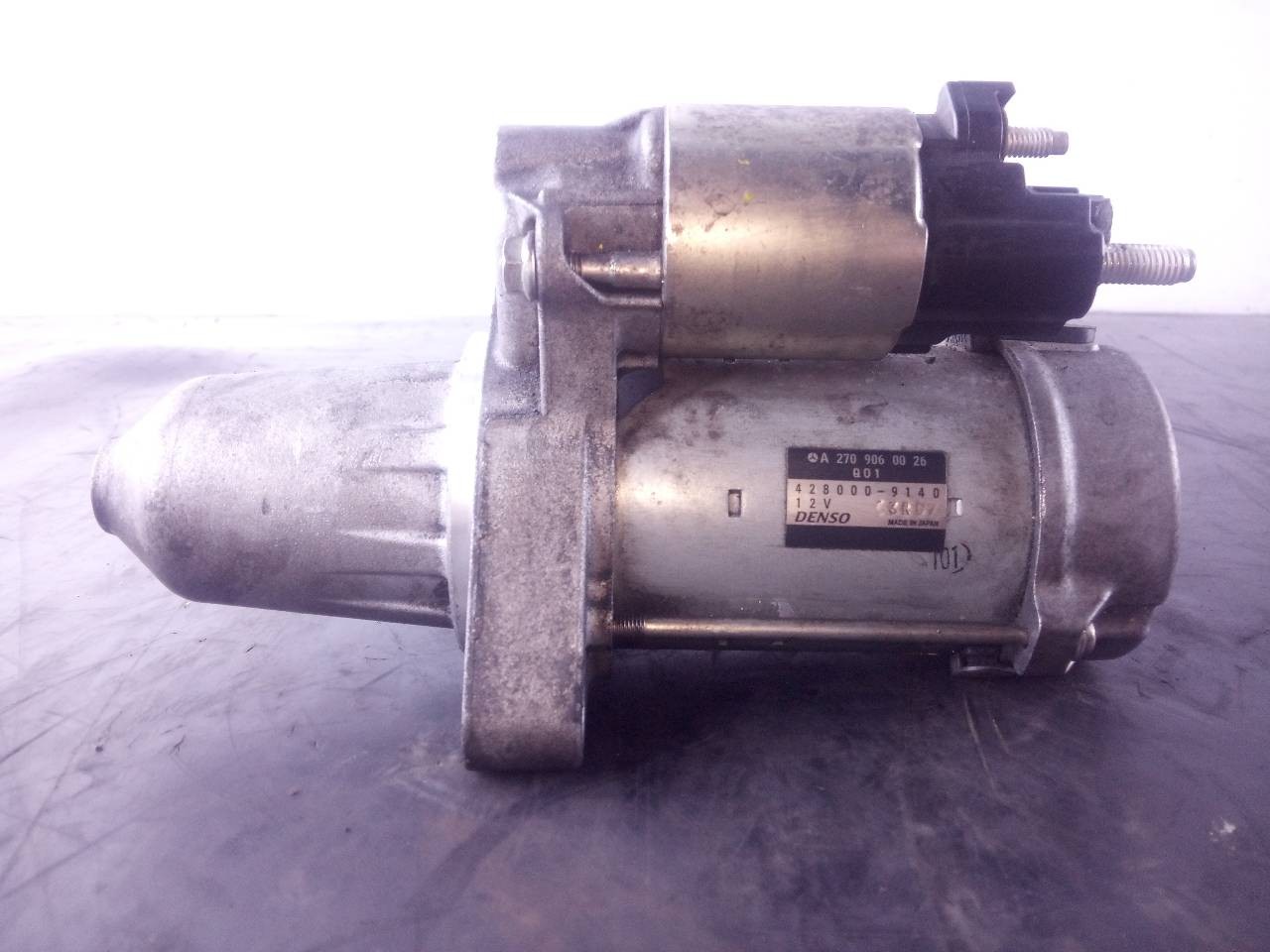 MOTOR ARRANQUE MERCEDES-BENZ CLASE A (W176) A2709060026 / P3-A10-33-3 / 4280009140 A2709060026P3A103334280009140 - Vista 2