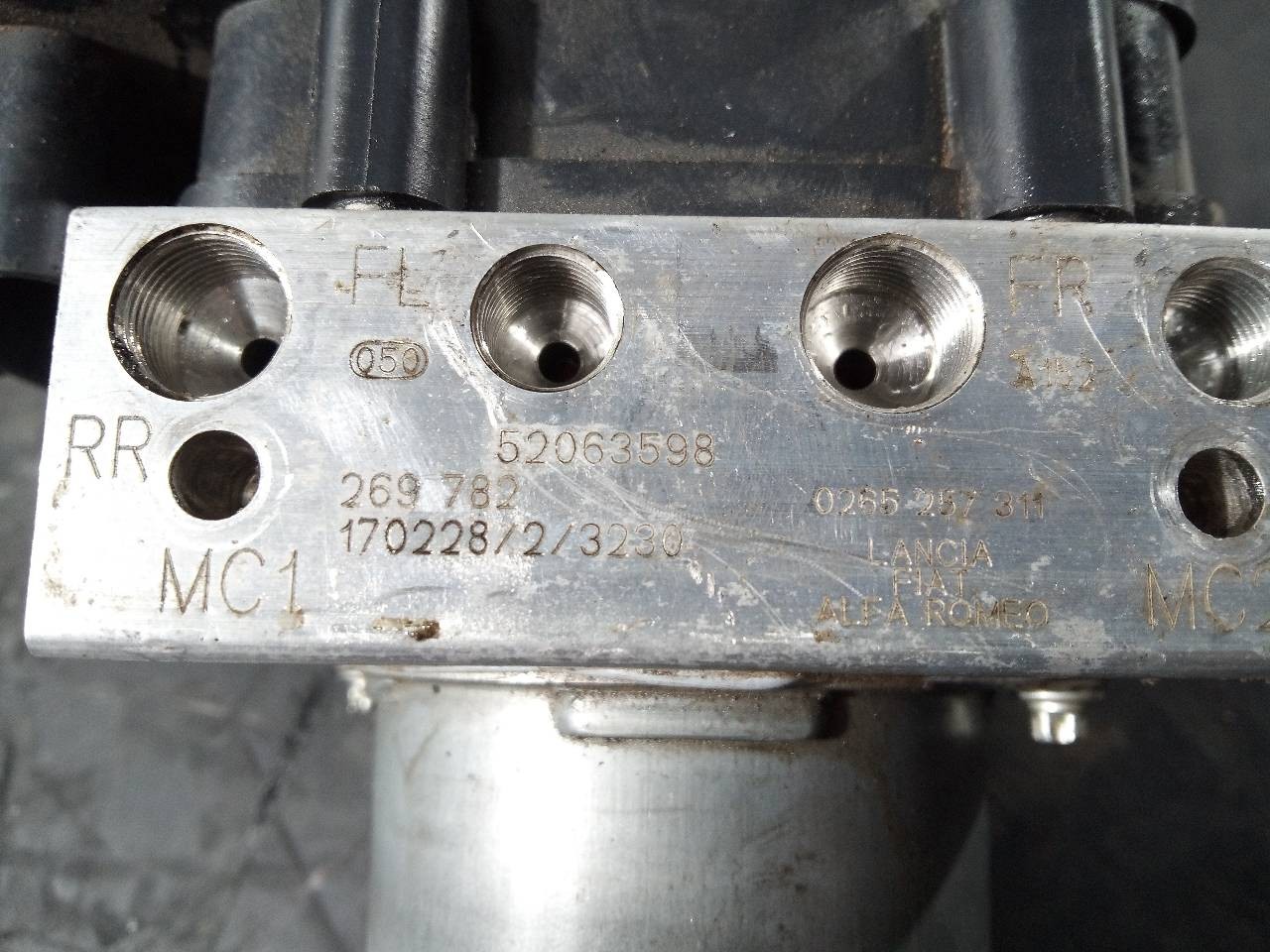 ABS FIAT TIPO II (356) SEDAN 52063598 / P3-B9-15-1 / 0265257311 52063598P3B91510265257311 - Vista 2