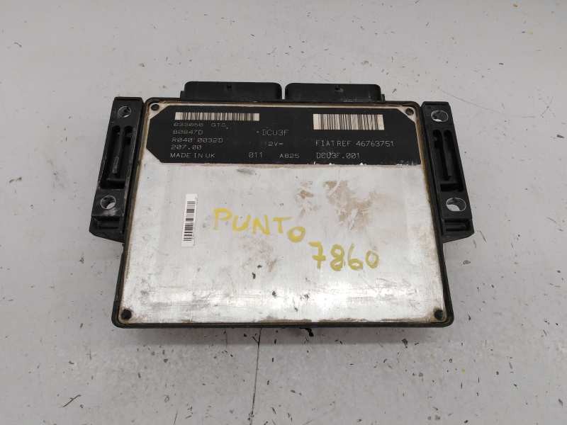 CENTRALITA MOTOR UCE FIAT PUNTO BERLINA (188) 46763751 / E3-A4-22-1 / R04010032D 46763751E3A4221R04010032D