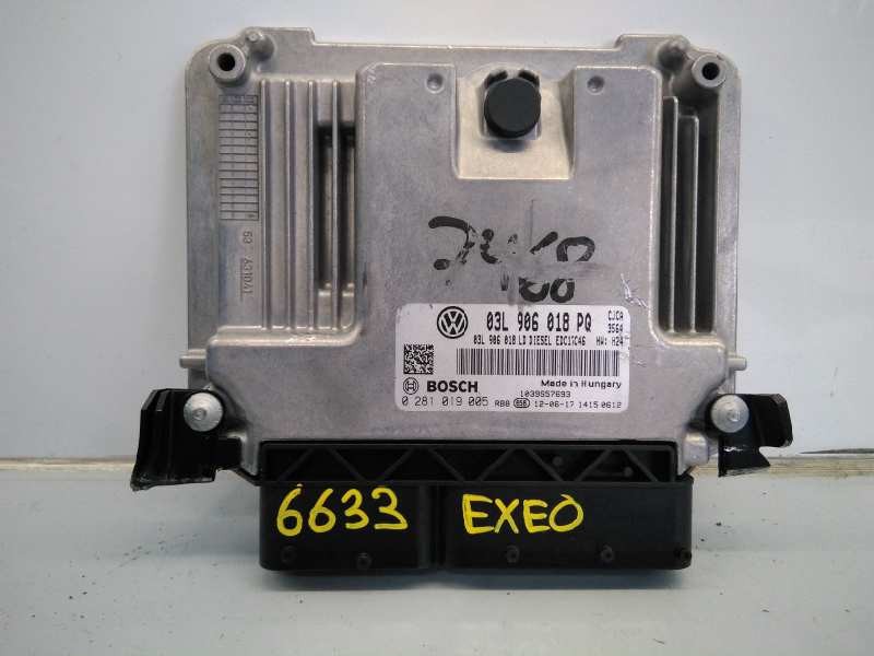 CENTRALITA MOTOR UCE SEAT EXEO ST (3R5)(2009>) 03L906018PQ / E2-A1-17-2 / 0281019005 03L906018PQE2A11720281019005
