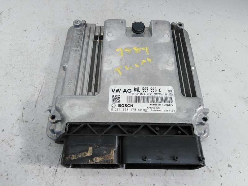 CENTRALITA MOTOR UCE VOLKSWAGEN TIGUAN (5N2) 04L907309K / E2-A1-15-1 / 0281030170 04L907309KE2A11510281030170