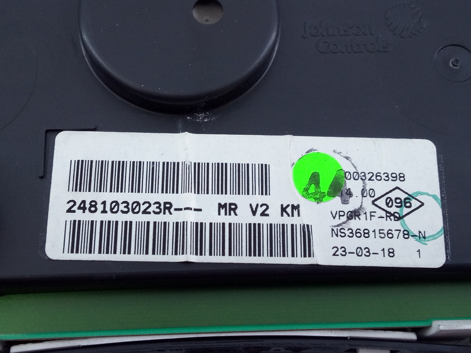CUADRO INSTRUMENTOS DACIA LOGAN MCV II 248103023R / E2-A1-28-3 248103023RE2A1283 - Vista 2