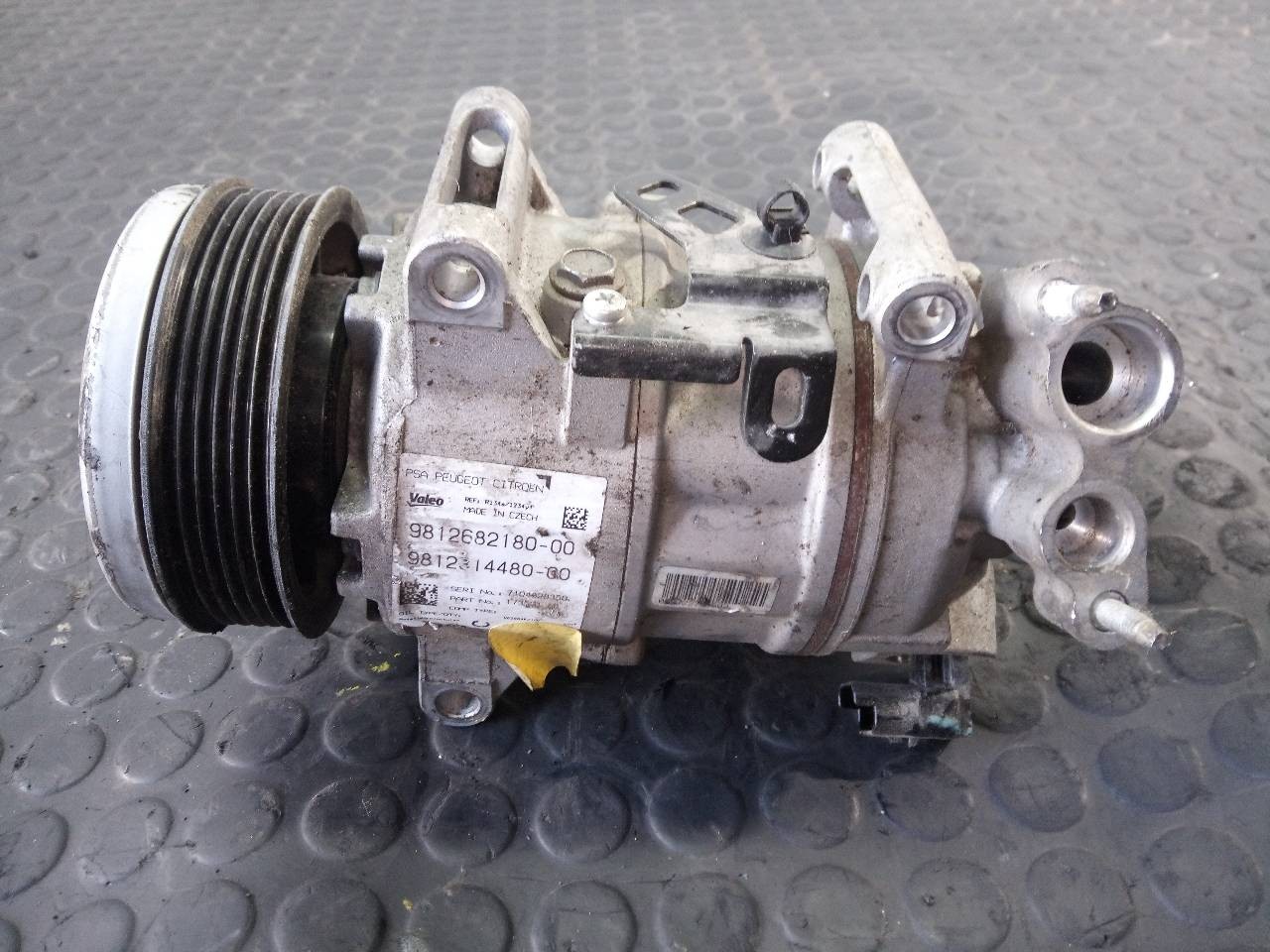 COMPRESOR AIRE ACONDICIONADO OPEL GRANDLAND X 9812692180 / P3-A1-9-2 / 9812314480 9812692180P3A1929812314480 - Vista 2