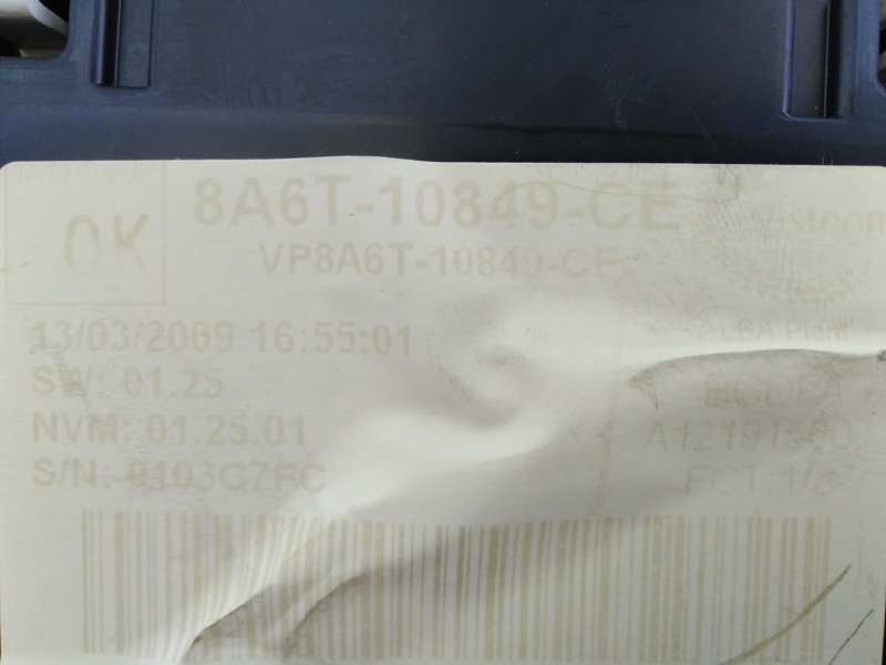 CUADRO INSTRUMENTOS FORD FIESTA (CB1) 8A6T10849CE / E3-B3-39-4 / 0103C7FC 8A6T10849CEE3B33940103C7FC - Vista 2