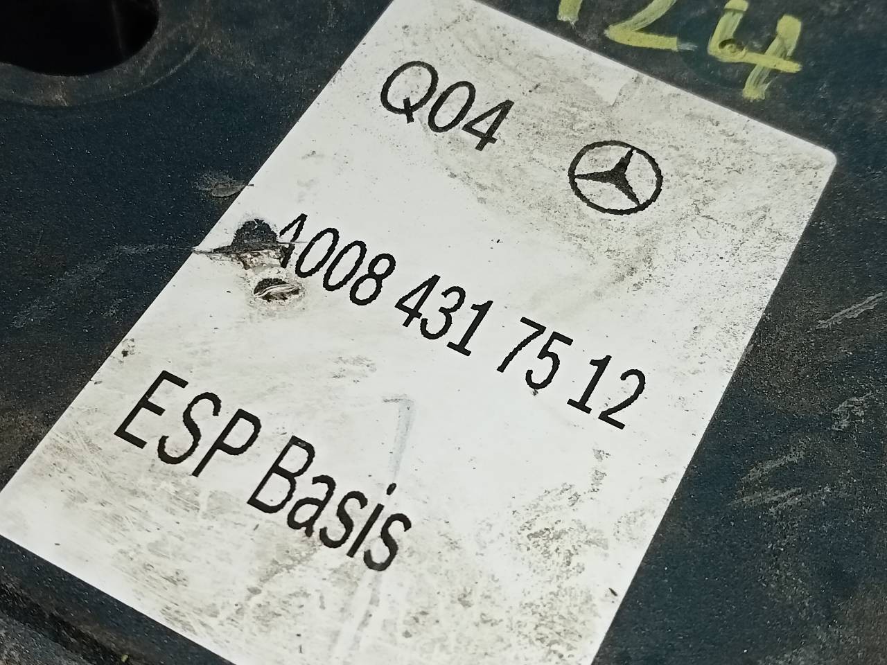 ABS MERCEDES-BENZ CLASE B (W246) A008431752 / P3-A8-2-2 / A0084317512 A008431752P3A822A0084317512 - Vista 2