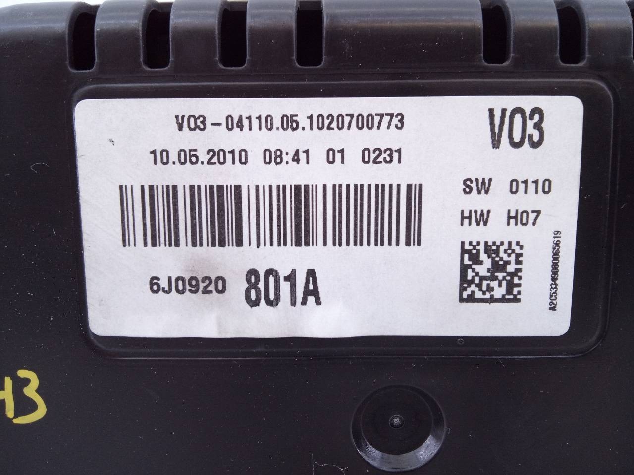 CUADRO INSTRUMENTOS SEAT IBIZA (6J5) 6J0920801A / E2-A1-28-2 6J0920801AE2A1282 - Vista 2