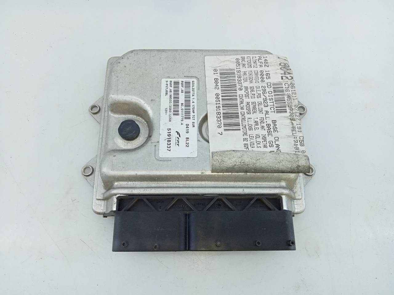 CENTRALITA MOTOR UCE ALFA ROMEO GIULIETTA (191) 51918337 / E3-A4-17-4 51918337E3A4174