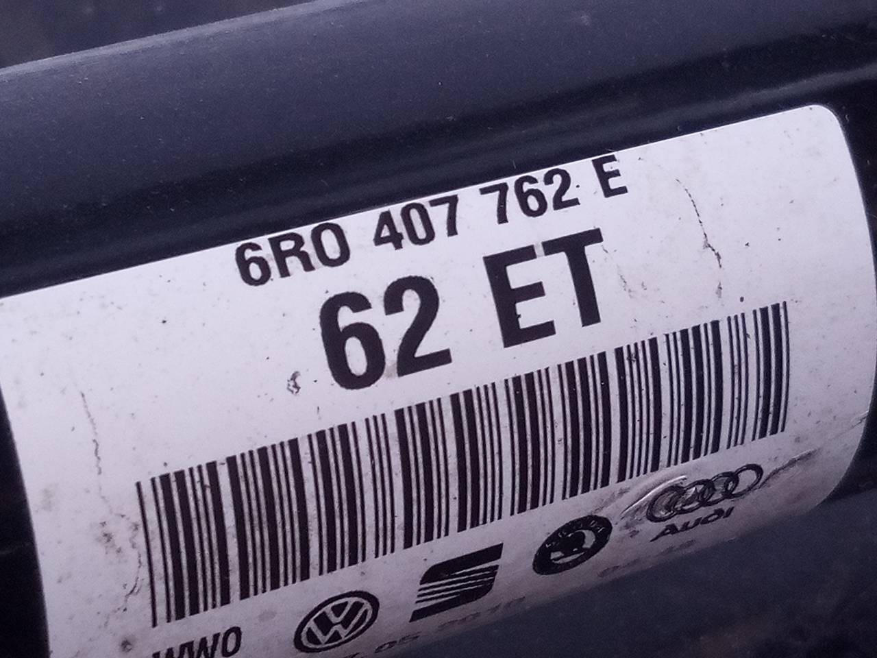 TRANSMISION DELANTERA DERECHA SEAT IBIZA (6J5) 6R0407762E / P1-A6-34 6R0407762EP1A634 - Vista 3