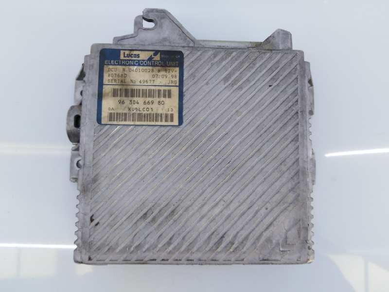 CENTRALITA MOTOR UCE PEUGEOT 406 BERLINA (S1/S2) 9630466980 / E3-B2-56-4 / 80768D 9630466980E3B256480768D