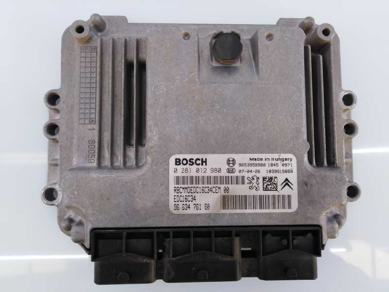 CENTRALITA MOTOR UCE CITROËN C4 GRAND PICASSO 0281012980 / E3-B2-56-4 / 9663476180 0281012980E3B25649663476180