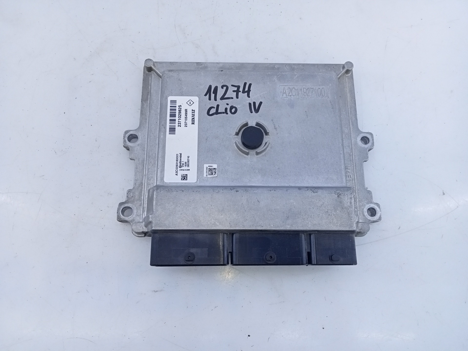 CENTRALITA MOTOR UCE RENAULT CLIO IV 237102982S / E2-A1-25-2 / 237105499R 237102982SE2A1252237105499R