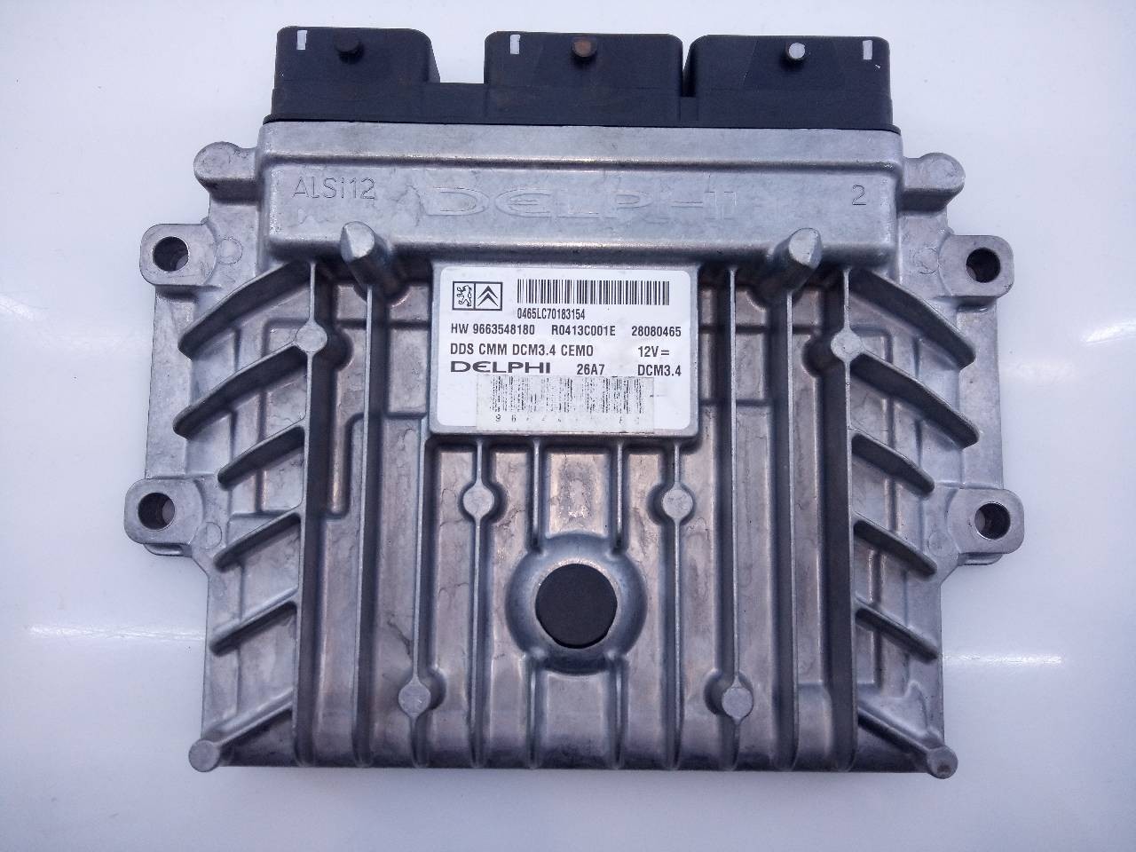 CENTRALITA MOTOR UCE PEUGEOT 407 9663548180 / E3-B2-49-2 9663548180E3B2492