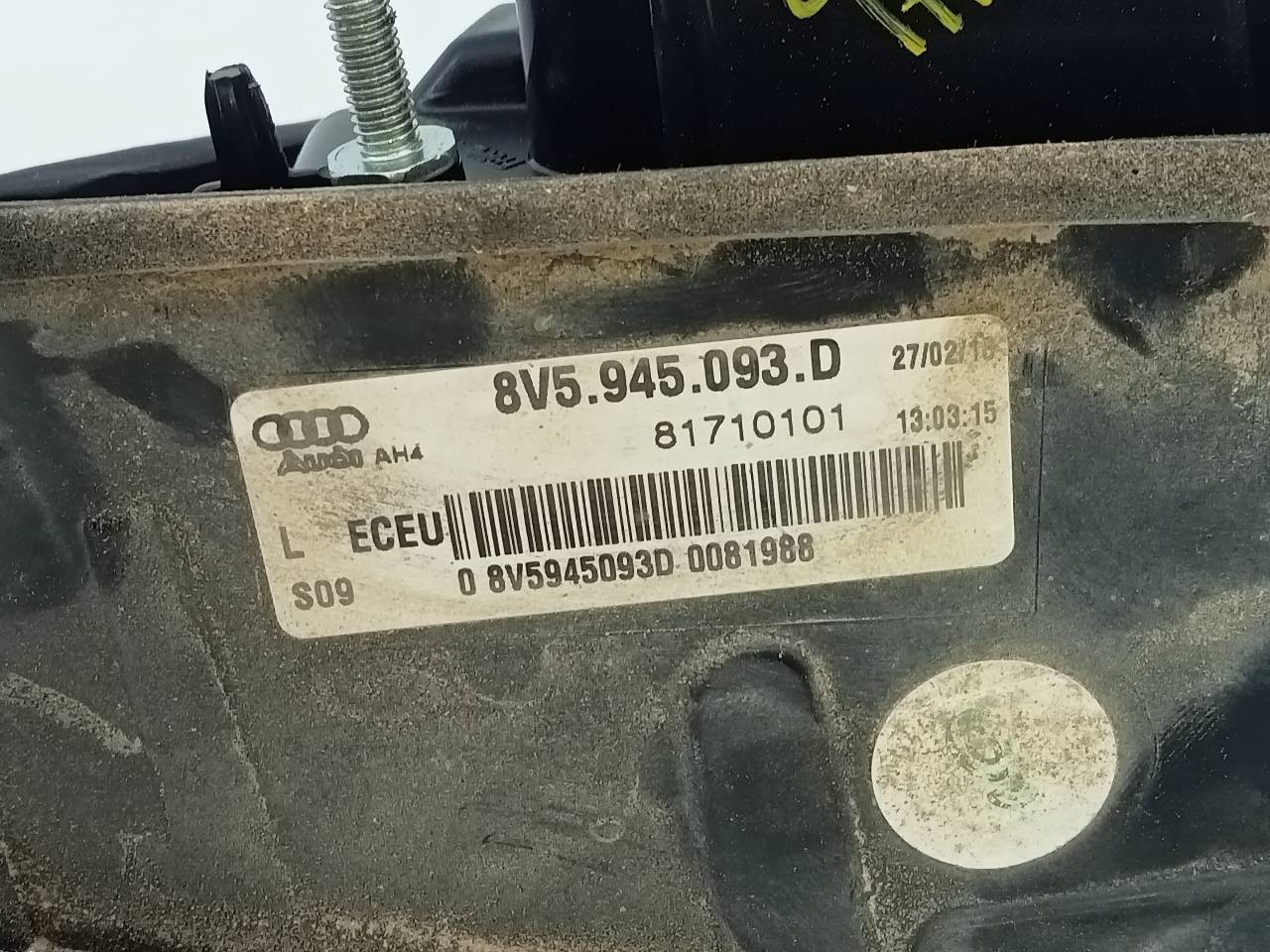 PILOTO TRASERO IZQUIERDO PORTON AUDI A3 CABRIO (8VE) 8V5945093D / E1-B6-55-2 8V5945093DE1B6552 - Vista 3