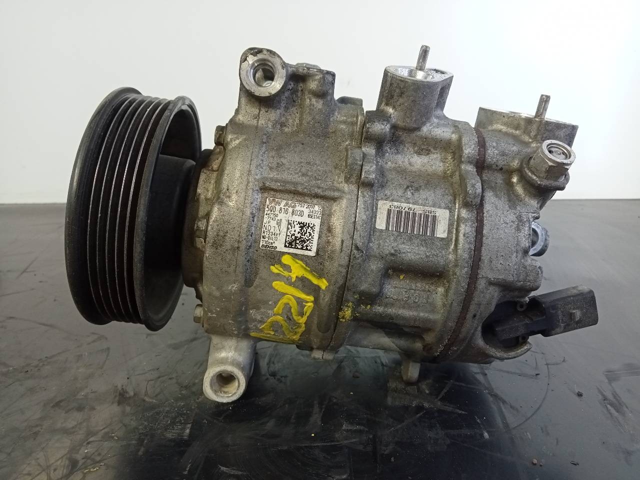 COMPRESOR AIRE ACONDICIONADO AUDI A3 CABRIO (8VE) 5Q0816803D / P3-B2-12-2 / 757201712 5Q0816803DP3B2122757201712