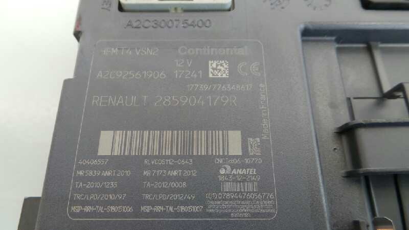 ANTIRROBO RENAULT CAPTUR 285904179R / E1-A1-7-2 / A2C92561906 285904179RE1A172A2C92561906 - Vista 2