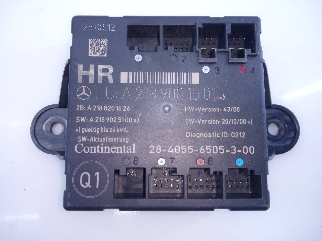MODULO CONFORT MERCEDES-BENZ CLASE CLS (W218) A2189001501 / E3-A1-4-1 / 2840556505300 A2189001501E3A1412840556505300 - Vista 3