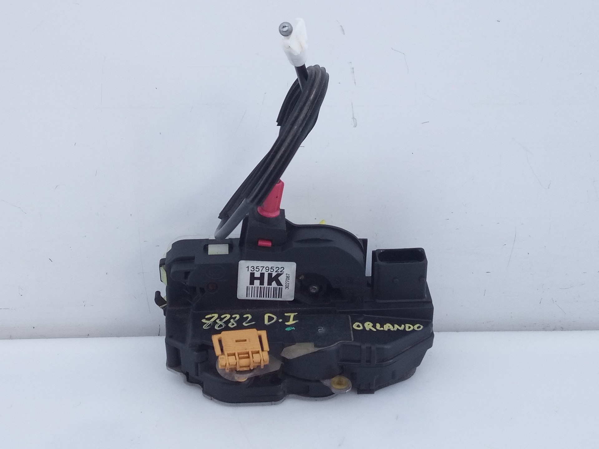CERRADURA PUERTA DELANTERA IZQUIERDA CHEVROLET ORLANDO 13579522 / E2-B6-65-1 / 3027087 13579522E2B66513027087