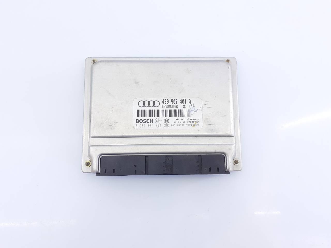 CENTRALITA MOTOR UCE AUDI A6 BERLINA (4B2) 4B0907401A / E2-A1-18-1 / 0281001781 4B0907401AE2A11810281001781