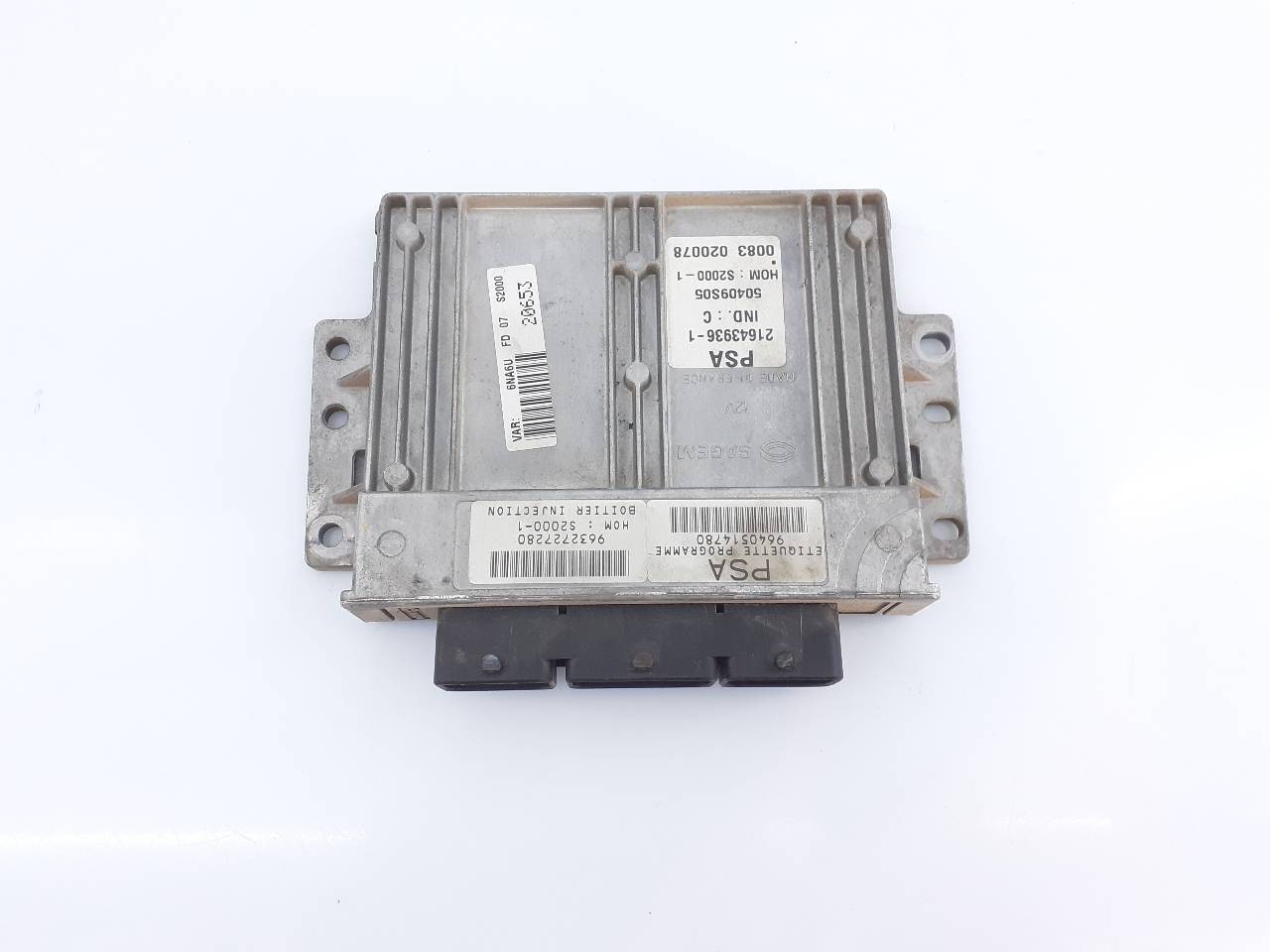 CENTRALITA MOTOR UCE CITROËN XSARA PICASSO 9640514780 / E3-B2-14-1 / 9632727280 9640514780E3B21419632727280