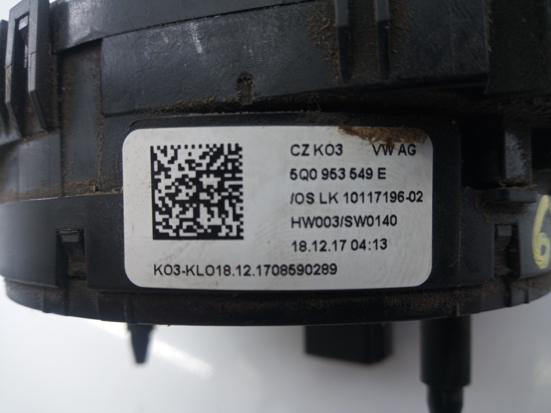 ANILLO AIRBAG VOLKSWAGEN GOLF VII LIM. (BQ1) 5Q0953549E / E2-A1-45-2 / 1001938307 5Q0953549EE2A14521001938307 - Vista 2