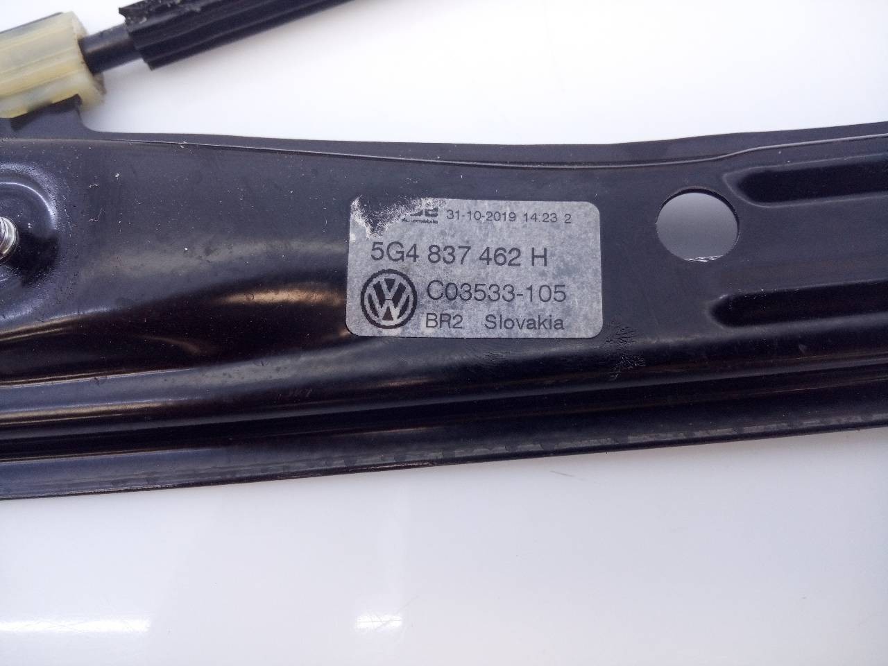 ELEVALUNAS DELANTERO DERECHO VOLKSWAGEN GOLF VII LIM. (BQ1) 5G4837462H / E2- B6-8-2 5G4837462HE2B682 - Vista 3