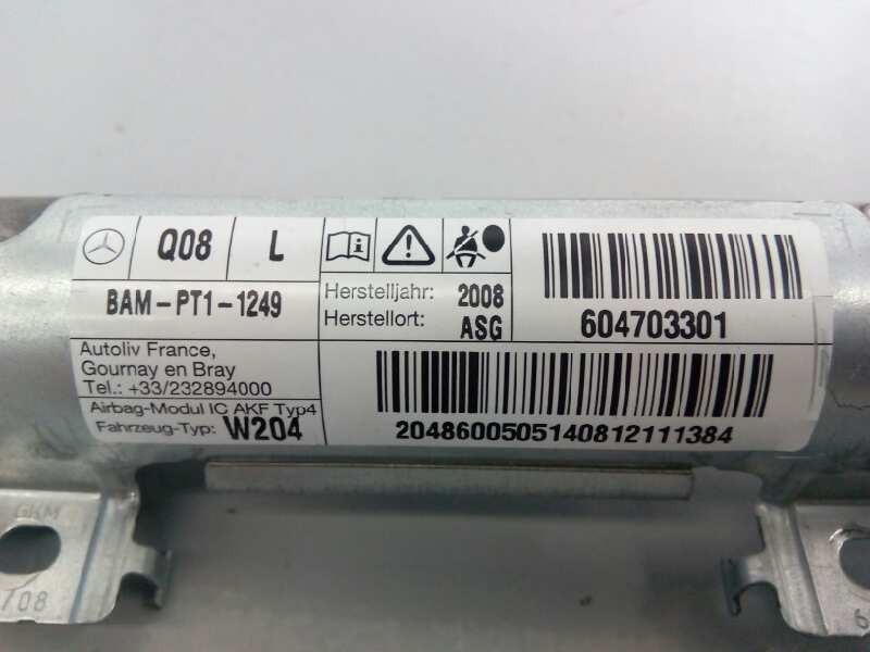AIRBAG CORTINA DELANTERO IZQUIERDO MERCEDES-BENZ CLASE C (W204) BERLINA 604703301 / E1-A2-11-2 604703301E1A2112 - Vista 3