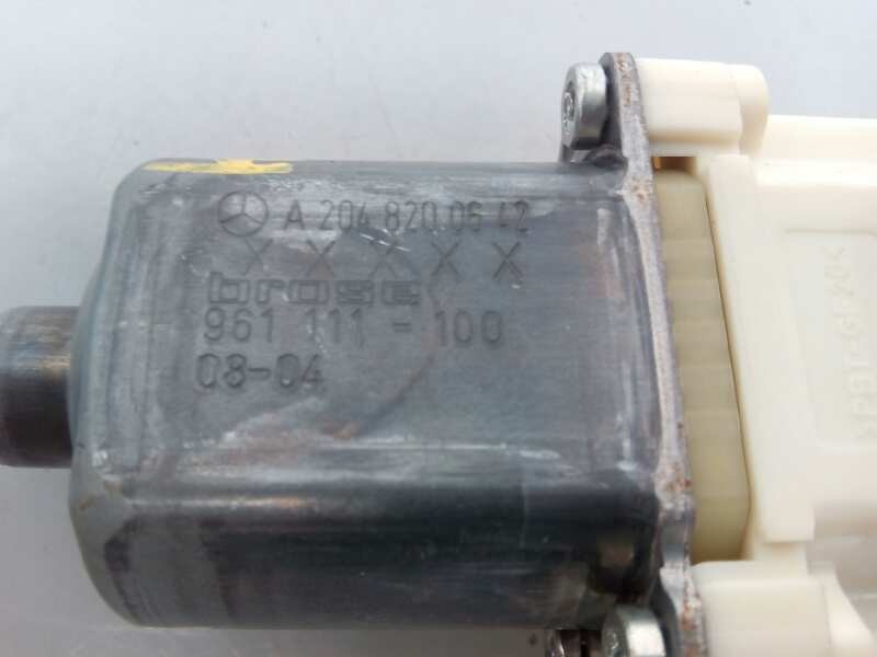 MOTOR ELEVALUNAS TRASERO IZQUIERDO MERCEDES-BENZ CLASE C (W204) BERLINA A2048200642 / E1-A2-6-2 / 961111100 A2048200642E1A262961111100 - Vista 3