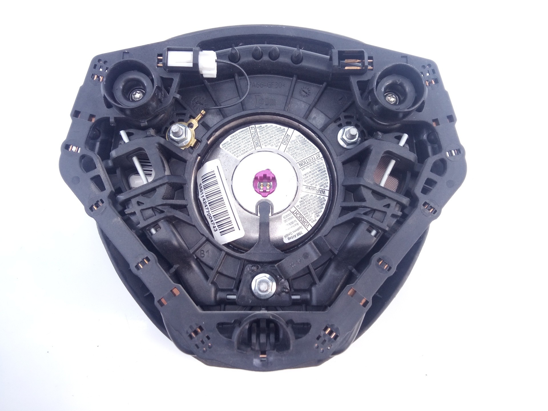 AIRBAG DELANTERO IZQUIERDO FIAT DOBLO II CARGO (263) 34121858A / E2-B2-3-2 / 112142460798 34121858AE2B232112142460798 - Vista 2
