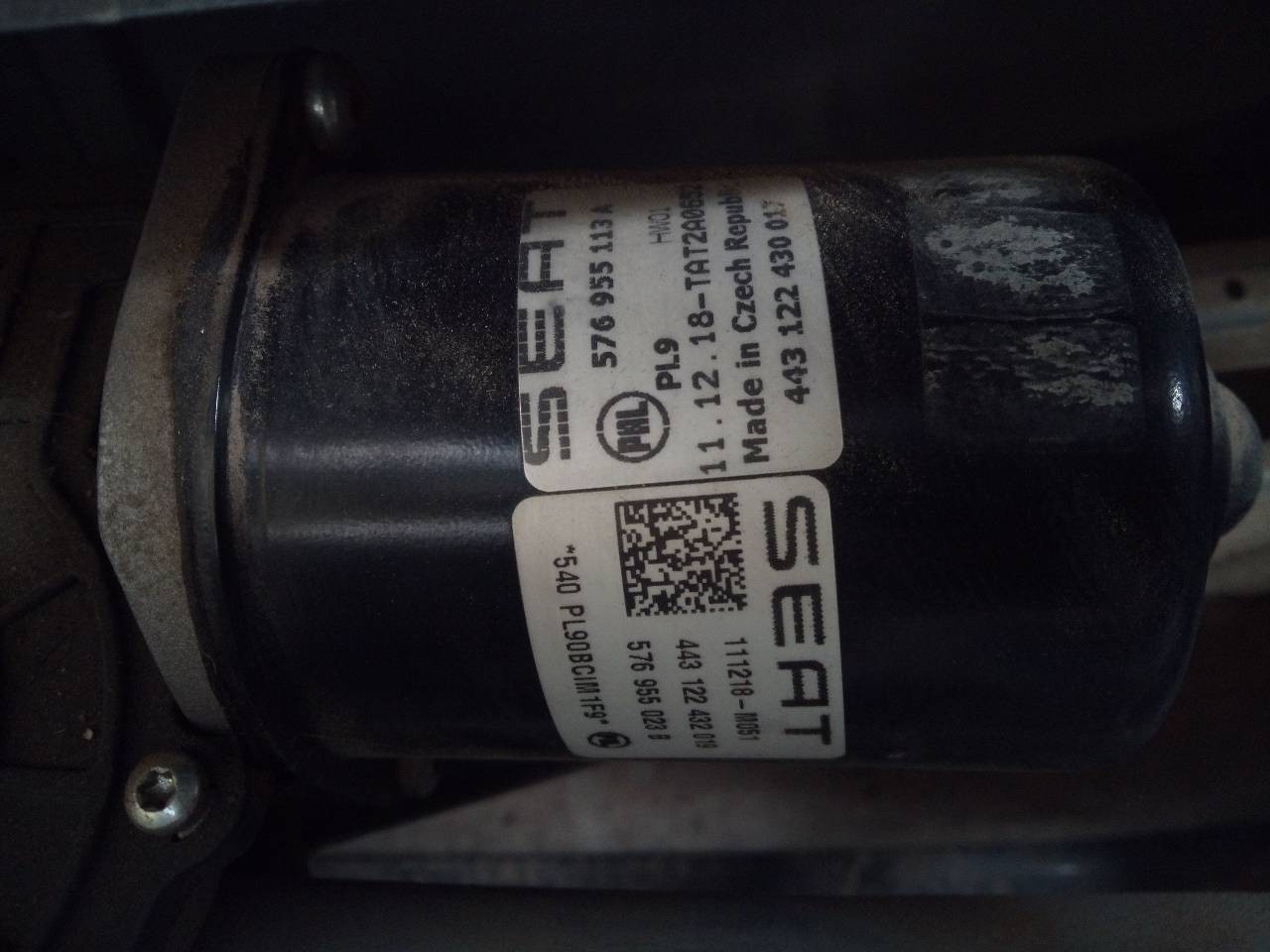 MOTOR LIMPIA DELANTERO SEAT ATECA (KH7) 576955113A 576955113A - Vista 2