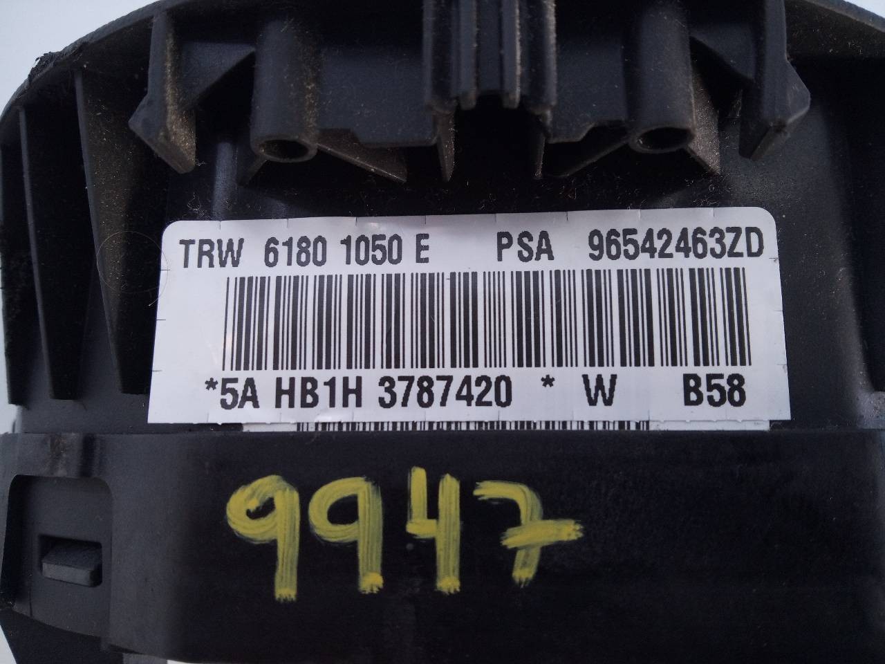 AIRBAG DELANTERO IZQUIERDO CITROËN C4 PICASSO 96542463ZD / E1-A4-46-1 / 61801050E 96542463ZDE1A446161801050E - Vista 3