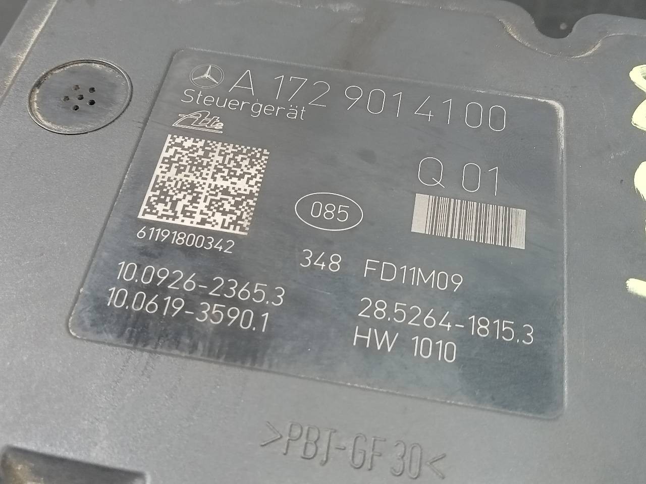 ABS MERCEDES-BENZ CLASE C (W204) FAMILIAR A2044316912 / P3-B9-15-3 / A1729014100 A2044316912P3B9153A1729014100 - Vista 2