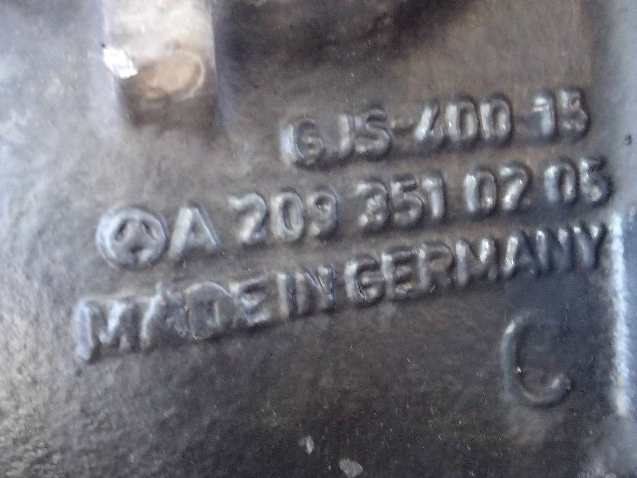 DIFERENCIAL TRASERO MERCEDES-BENZ CLASE C (W204) BERLINA A2093510205 / P1-A5-2 / A2093510205 A2093510205P1A52A2093510205 - Vista 2