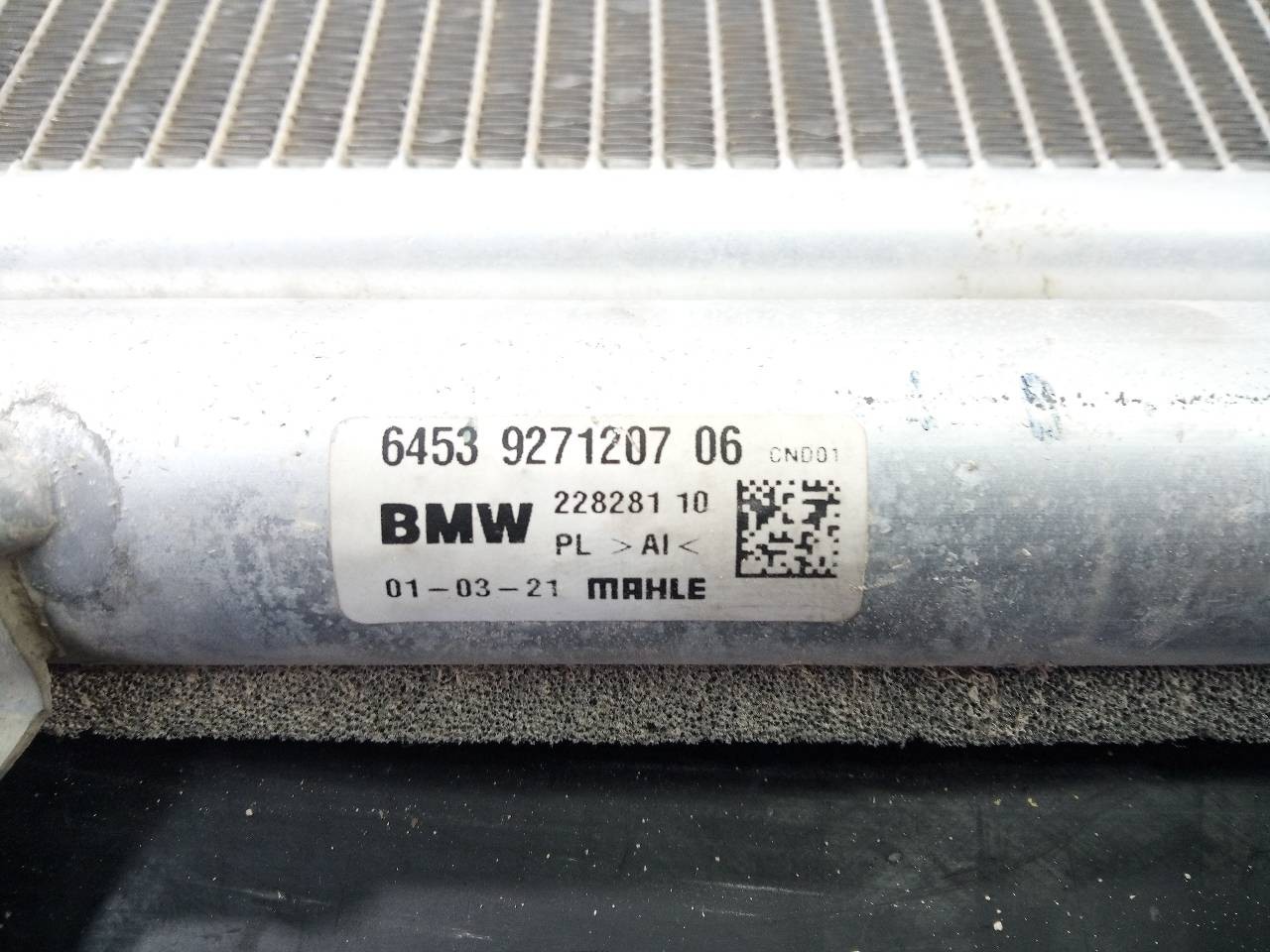 CONDENSADOR / RADIADOR AIRE ACONDICIONADO BMW SERIE 1 LIM. (F40) 6453927120706 / P2-A4-3 6453927120706P2A43 - Vista 3