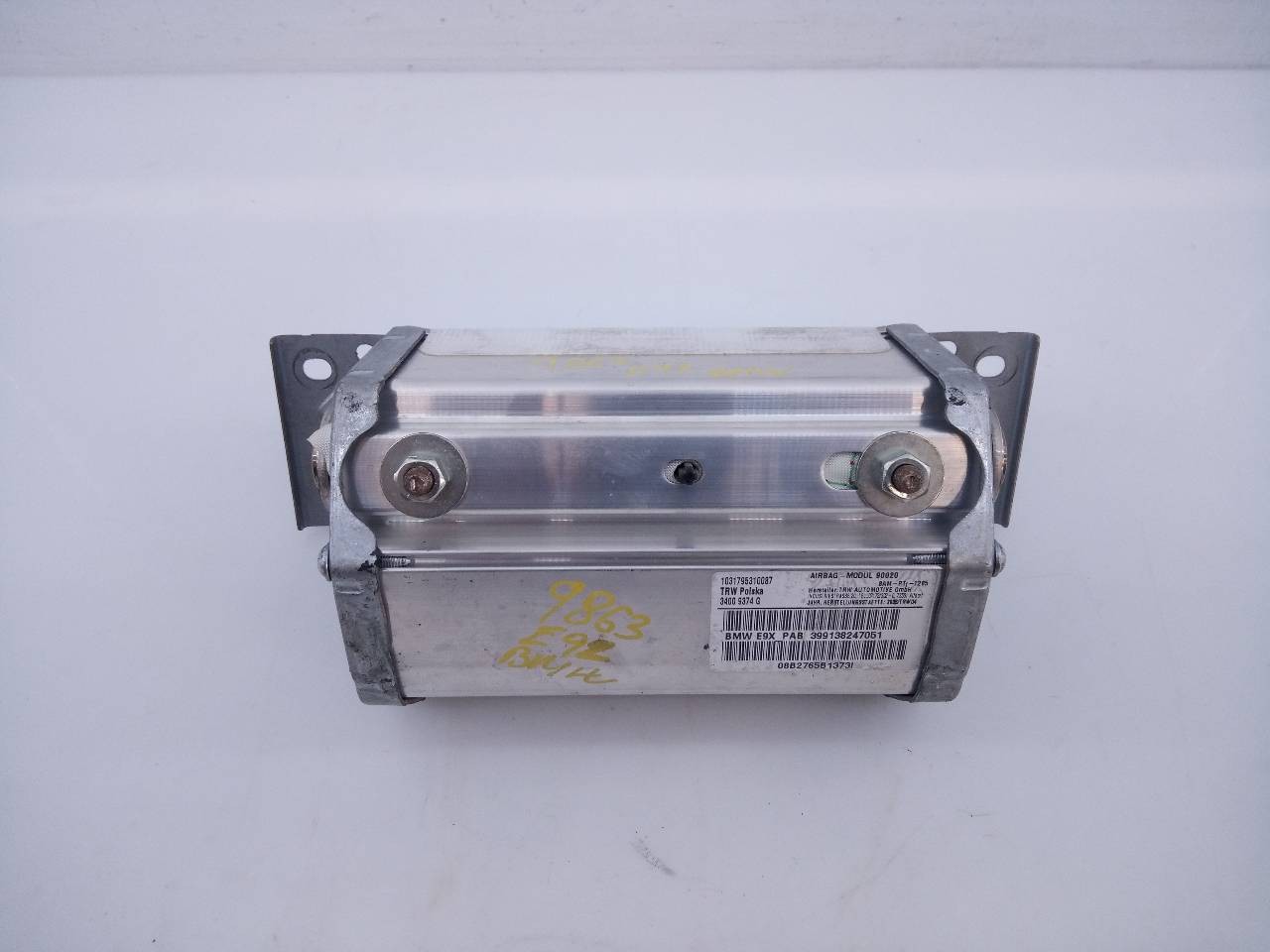 AIRBAG DELANTERO DERECHO BMW SERIE 3 COUPE (E92) 399138247051 / E1-A3-35-2 / 08B2765B1373I 399138247051E1A335208B2765B1373I - Vista 2