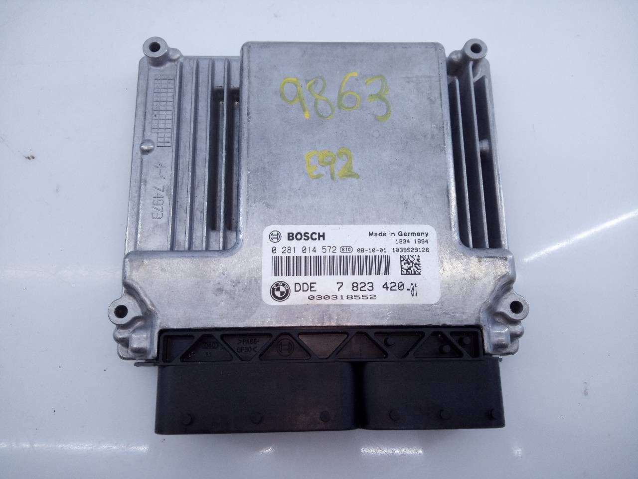CENTRALITA MOTOR UCE BMW SERIE 3 COUPE (E92) 782342001 / E3-A2-30-3 / 0281014572 782342001E3A23030281014572