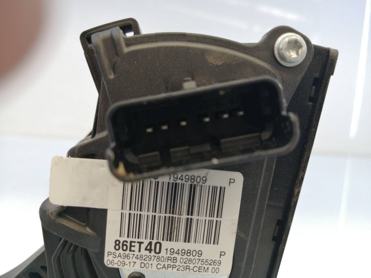 PEDAL ACELERADOR CITROËN C4 PICASSO 9674829780 / E3-B2-9-2 9674829780E3B292 - Vista 2