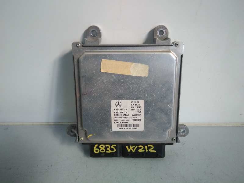 CENTRALITA MOTOR UCE MERCEDES-BENZ CLASE E (W212) LIM. A6519003701 / E3-A1-18-2 / A6519012101 A6519003701E3A1182A6519012101