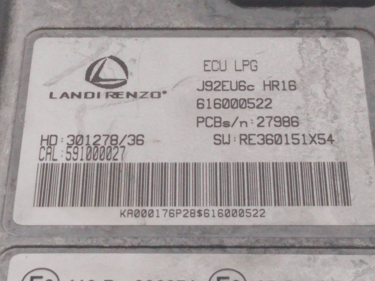 MODULO ELECTRONICO DACIA LODGY 616000522 / E2-A1-20-1 / 591000027 616000522E2A1201591000027 - Vista 3