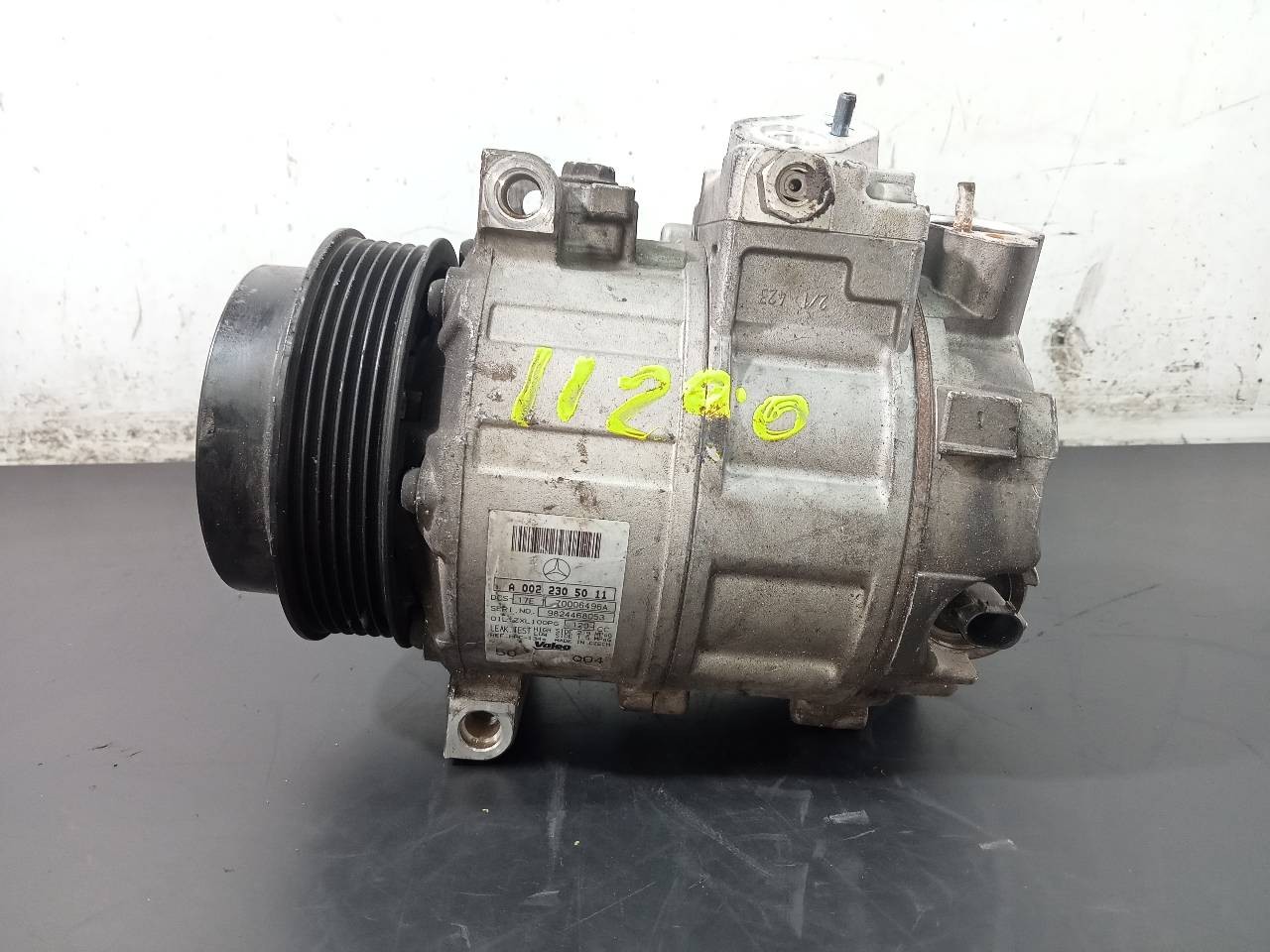 COMPRESOR AIRE ACONDICIONADO MERCEDES-BENZ CLASE C (W204) BERLINA A0022305011 / P3-A1-5-2 A0022305011P3A152
