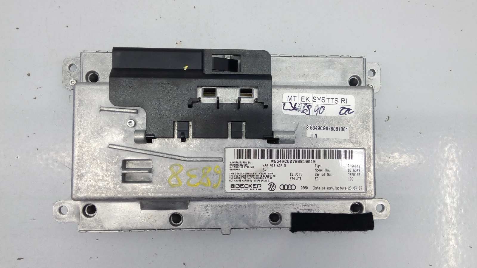 SISTEMA NAVEGACION GPS AUDI A6 BERLINA (4F2) 4F0919603 / E2-A1-10-4 4F0919603E2A1104 - Vista 2