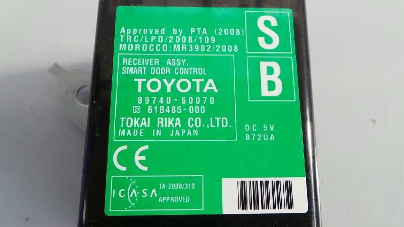 MODULO ELECTRONICO TOYOTA LAND CRUISER (J15) 8974060070 / E3-B2-3-2 8974060070E3B232 - Vista 2
