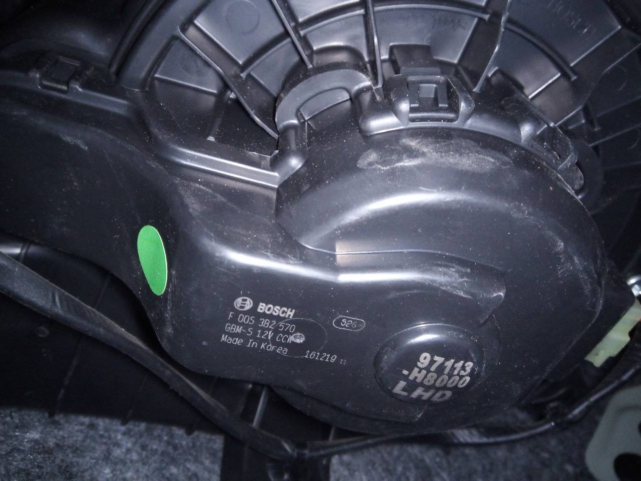 VENTILADOR CALEFACCION KIA RIO (YB) 97113H8000 / F00S3B2570 97113H8000F00S3B2570