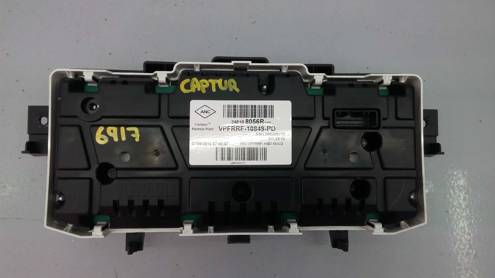 CUADRO INSTRUMENTOS RENAULT CAPTUR 248108056R / E2-A1-37-2 248108056RE2A1372 - Vista 3